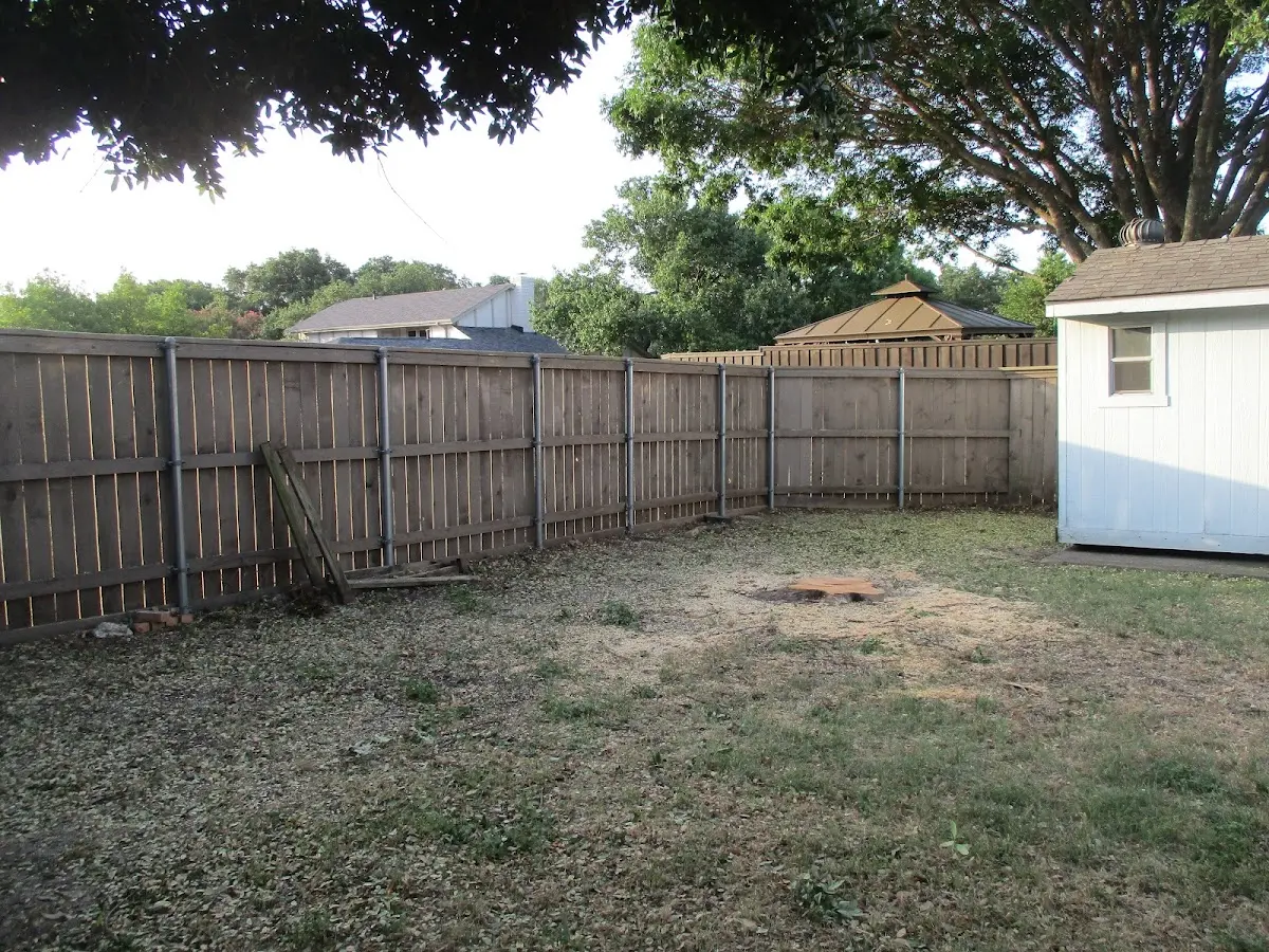Cleared yard after professional tree removal in Atglen